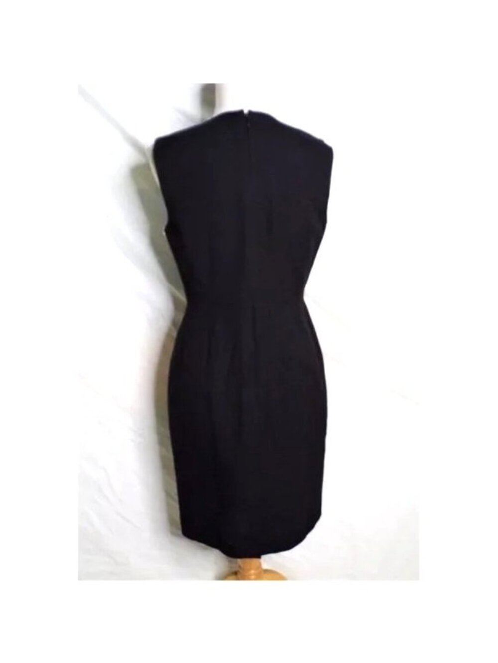 🆕NORDSTROM SIGNATURE Little Black Dress Sheath Small - Picture 9 of 13